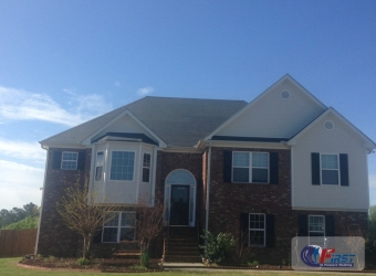 Clean shingle roof after roof cleaning