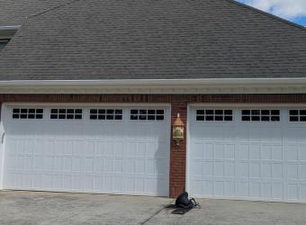 Clean shingle roof after roof cleaning