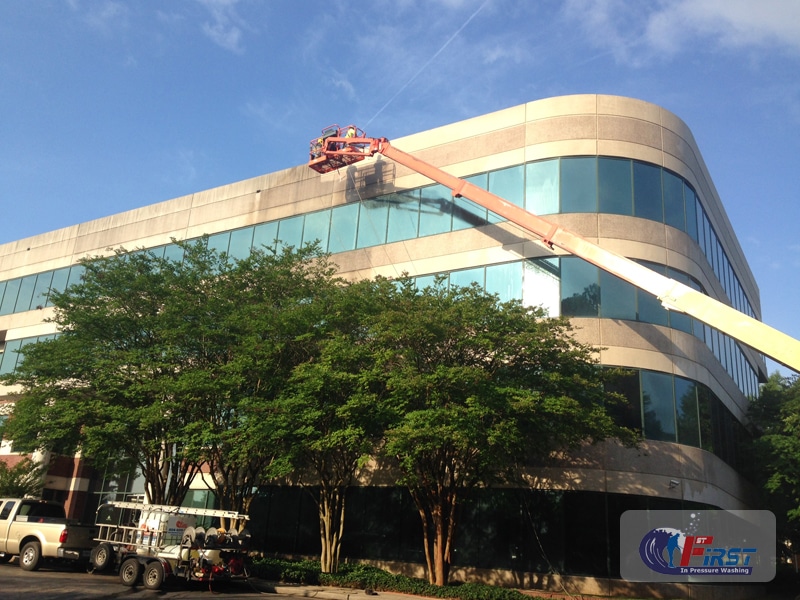 Multi-story property exterior